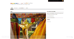 Desktop Screenshot of mycolornumber.com